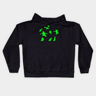 Skydiving, Skydive, Freefly, Parachute, Flying Kids Hoodie